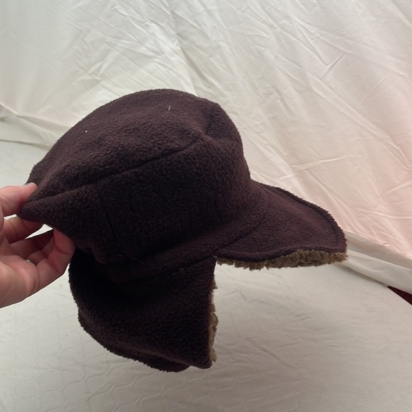 Corky and Company brown fleece jacket and hat - Picture 4 of 12